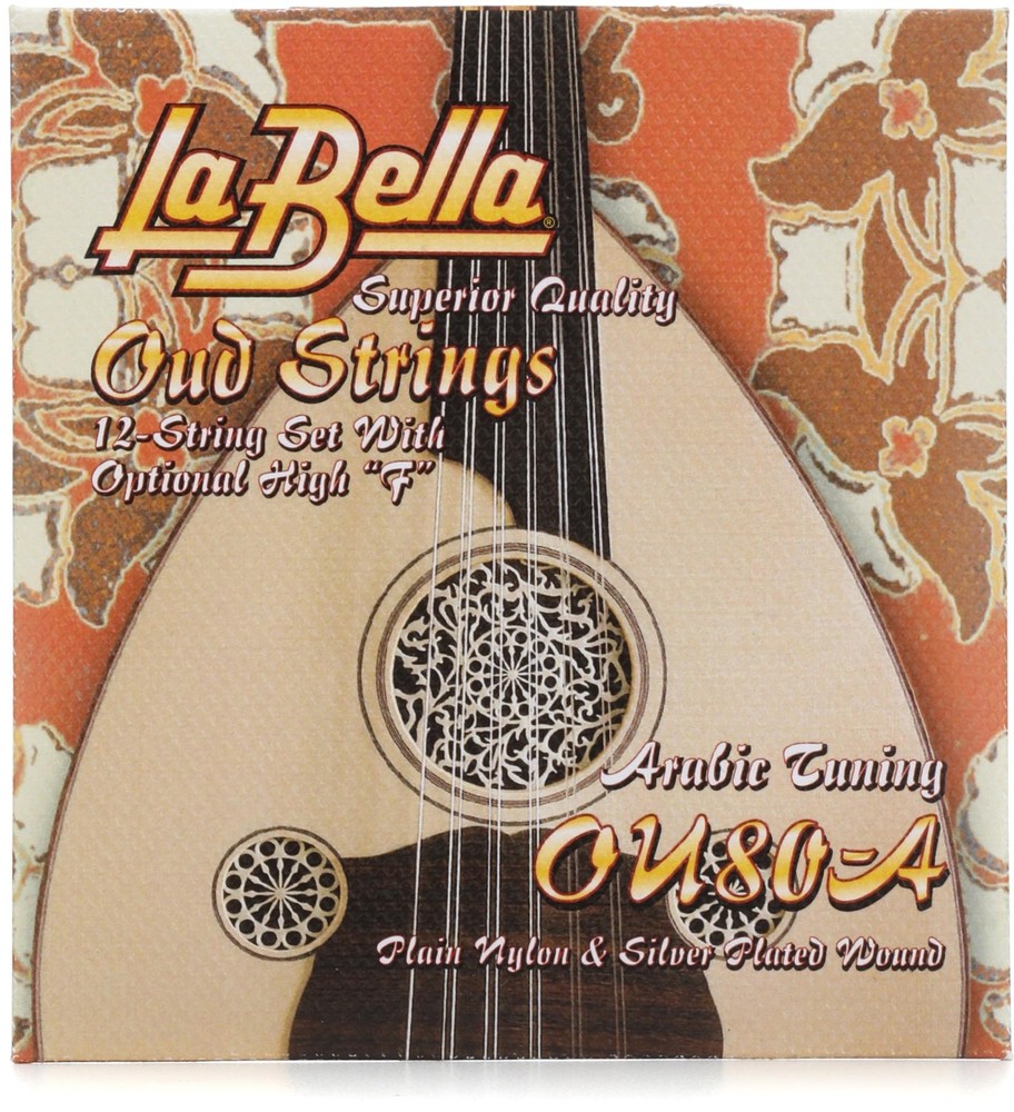 La Bella OU80A Oud Strings - Arabic Tuning