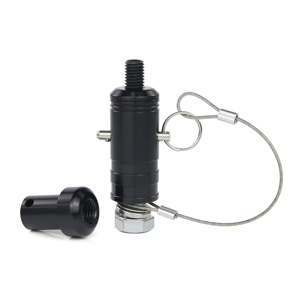 Aluminium 3/8-24 And 1/2-13 Threads Quick-Release Disconnect Whip Mount