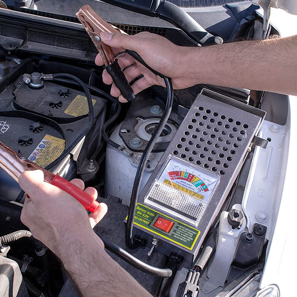 Car Battery Load Tester 6V 12V Voltmeter 100Amp Analyzer 5 Seconds Fast Test