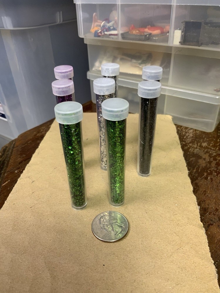 Crafts Thin Tubes Of Glitter