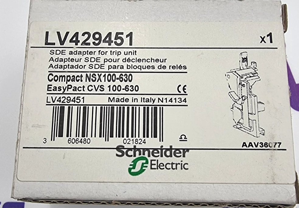 SCHNEIDER ELECTRIC LV429451 SDE ADAPTER