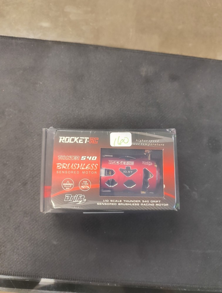 Rocket Rc Drift Brushless Sensored Combo Turbo & Boost Programmer Include red