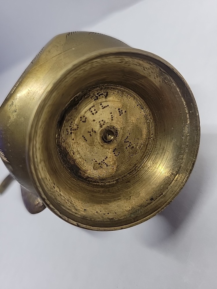 Miniature Solid Brass Pot Pitcher Made in India