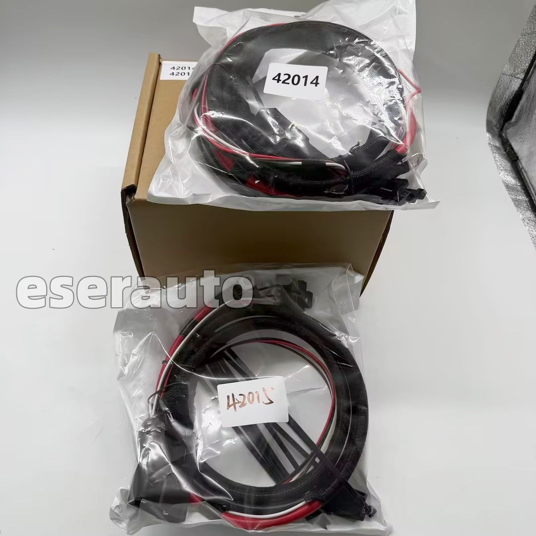 NEW 4 Pin Battery Cable Set 72168 42014 42015 for Western SnowEx Fisher Blizzard