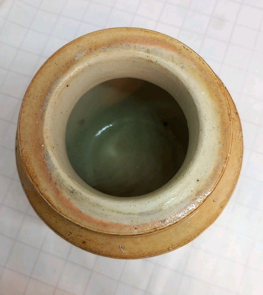4.5" Earthenware Jar Vintage