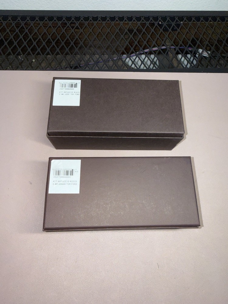 2 Tom Ford Empty Sunglasses Gift Box Only EMPTY Fast Safe Ship In Same Condition