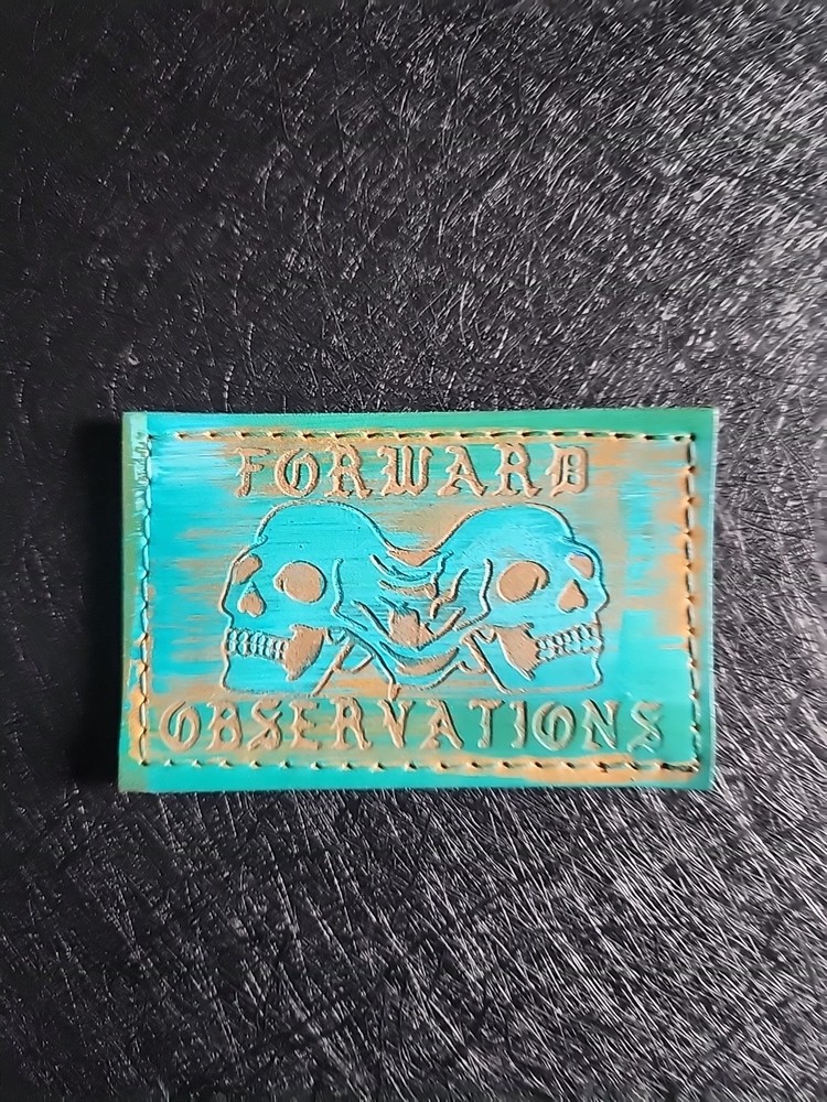 Forward Observations FOG Leather Patch