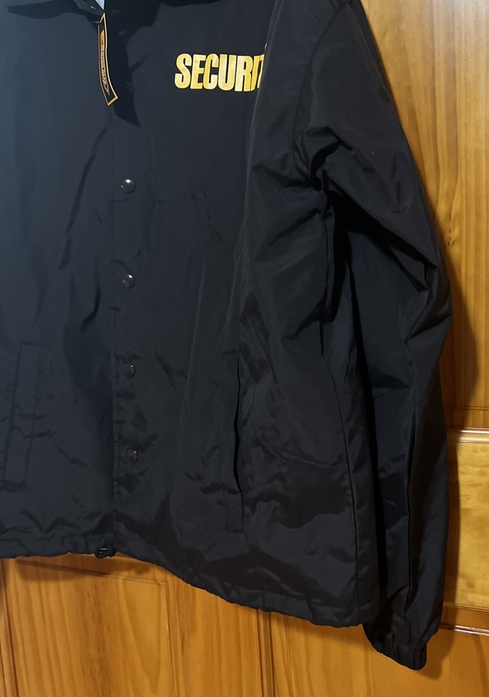 Ryno Gear Security Button Up Jacket Black Size M