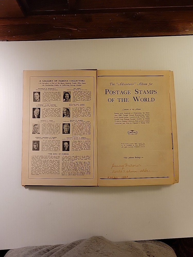 The Adventurer Album Postage Stamps Of The World