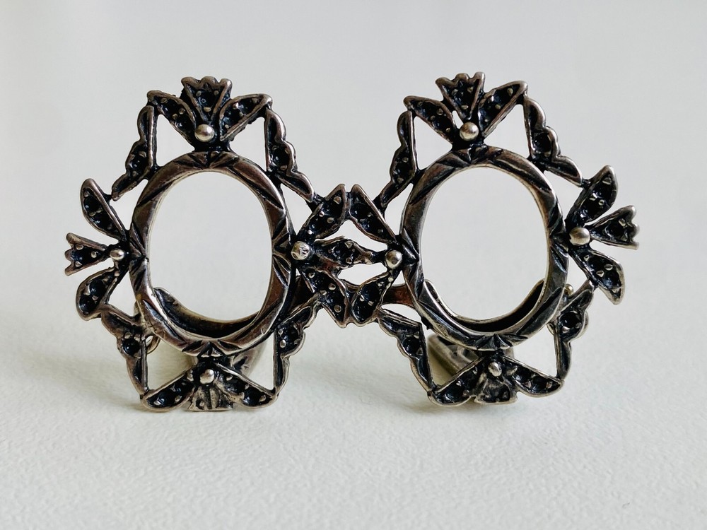 vintage silver miniature photo frames 800