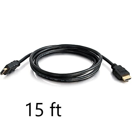 Generic HDMI Cable - 15 ft - Style + Color Vary