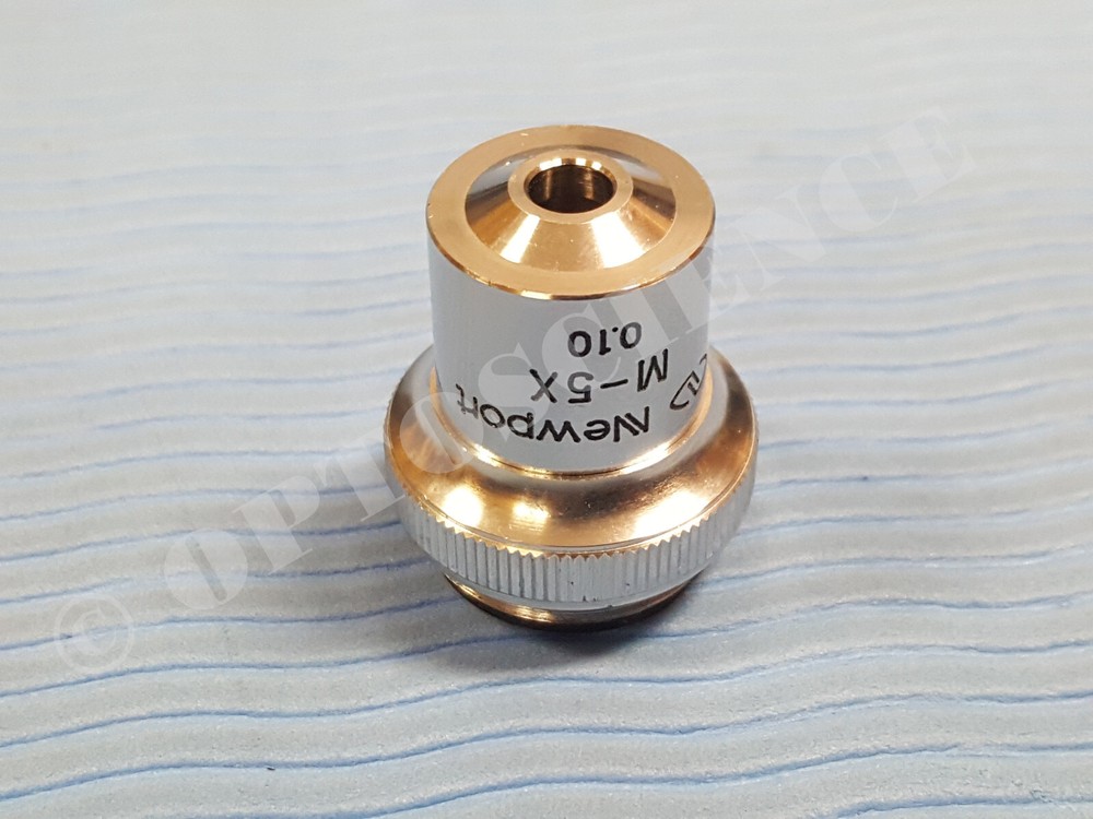 Newport M-5X Microscope Objective Lens 5x 0.10