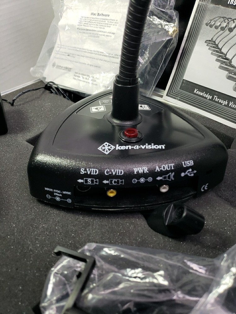 Ken-A-Vision Video Flex Presentation Camera 7000 Series