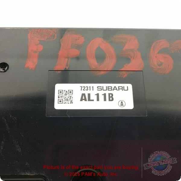 Used A/C Selector Switch fits: 2017 Subaru Legacy automatic temperature control