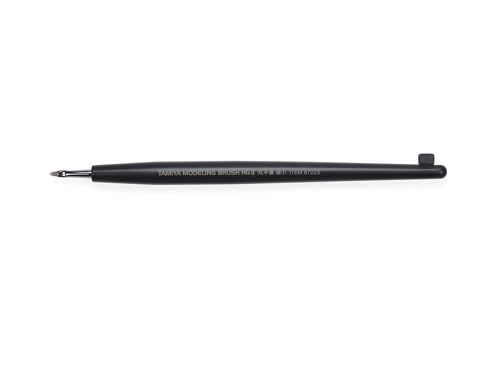 Tamiya Tools Modeling HG II Rounded Flat Brush 87223-87224 (Multiple Options)