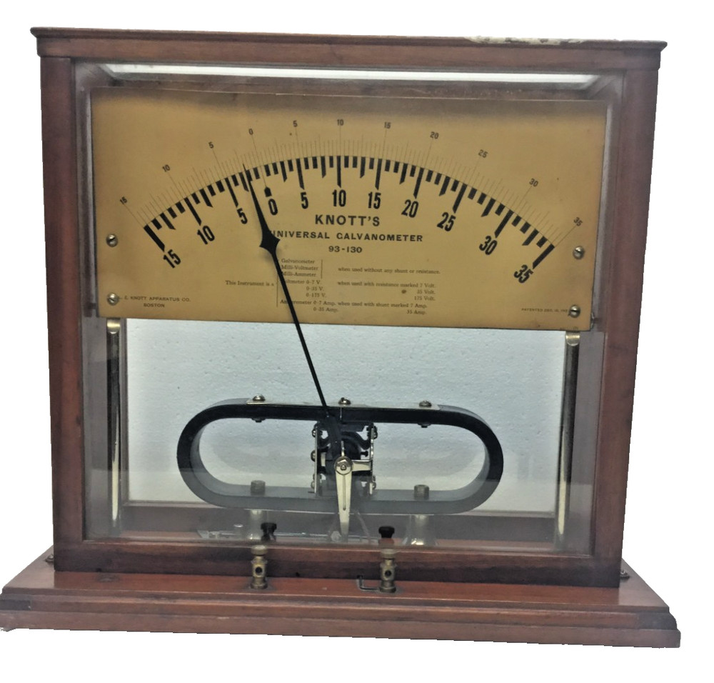 Knotts Universal Galvanometer Antique