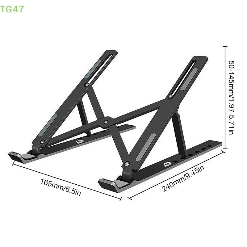 Portable Laptop Stand Adjustable Foldable Notebook Tablet Holder Computer Desk
