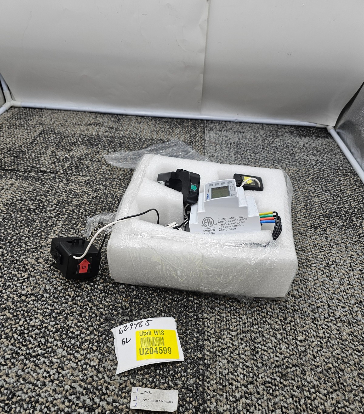 Eastron SDM630MCT Energy Meter, 100-277V 3200imp/kWh 50/60Hz