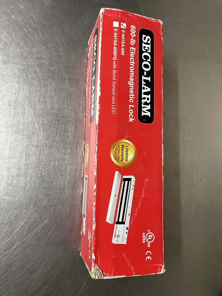 Seco-Larm 600 lb Electromagnetic Lock E-941SA-600