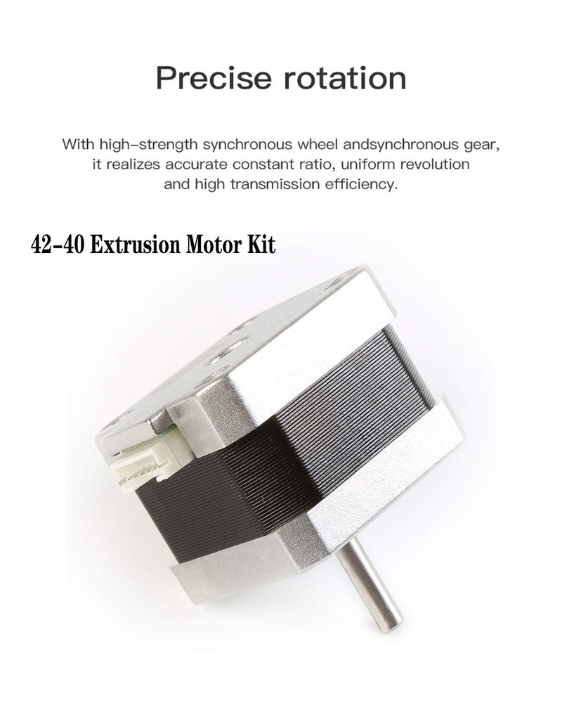 Creality 42-40 Stepper Motor for 3D Printers - 1.8° Angle & Low Noise Operation