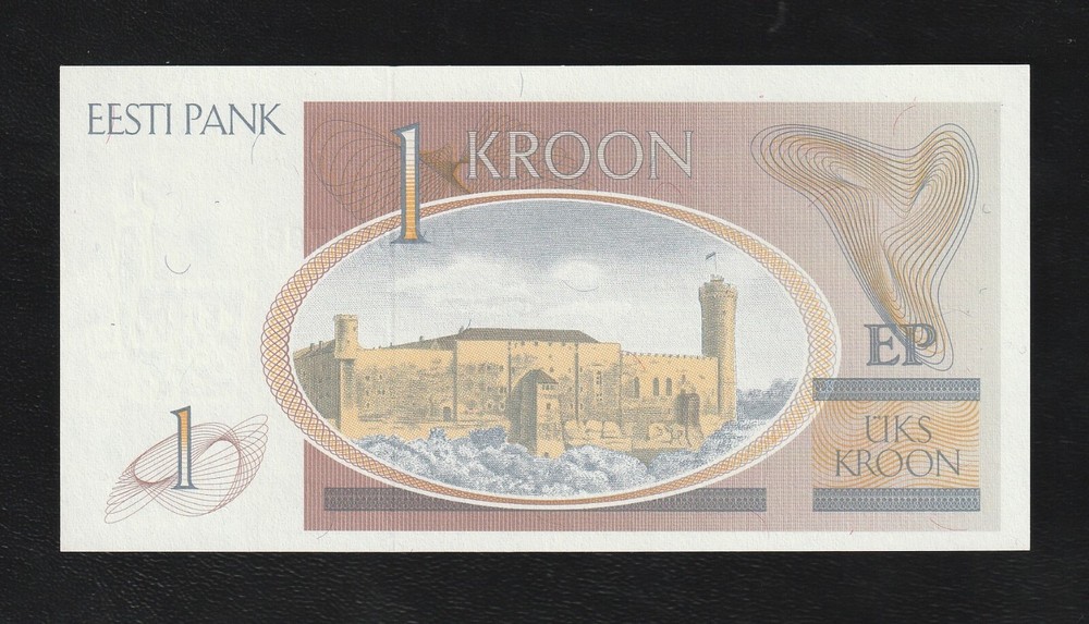 Estonia, 1 Kroon, 1992, P-69a, UNC Banknote