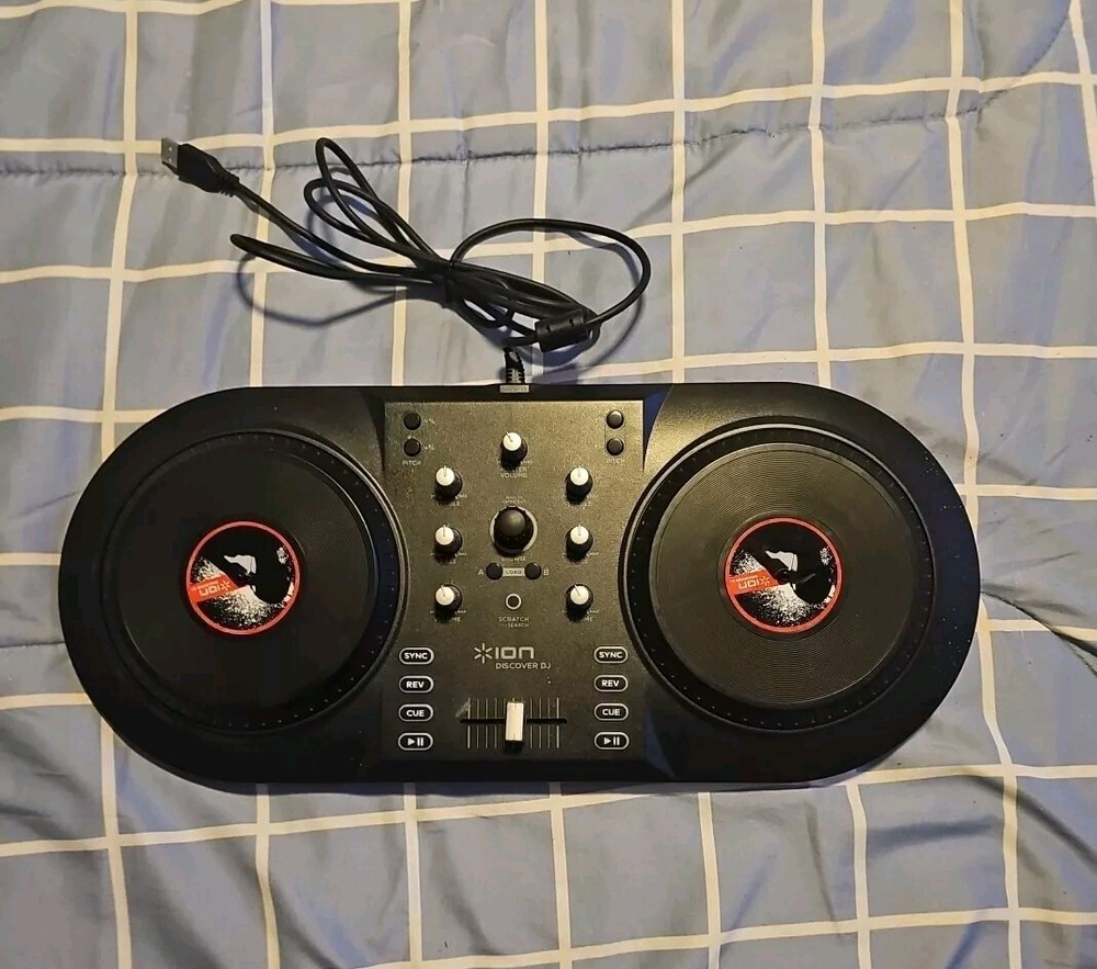 Ion Discover DJ Computer Turntable USB Controller for Mac PC No Software Working