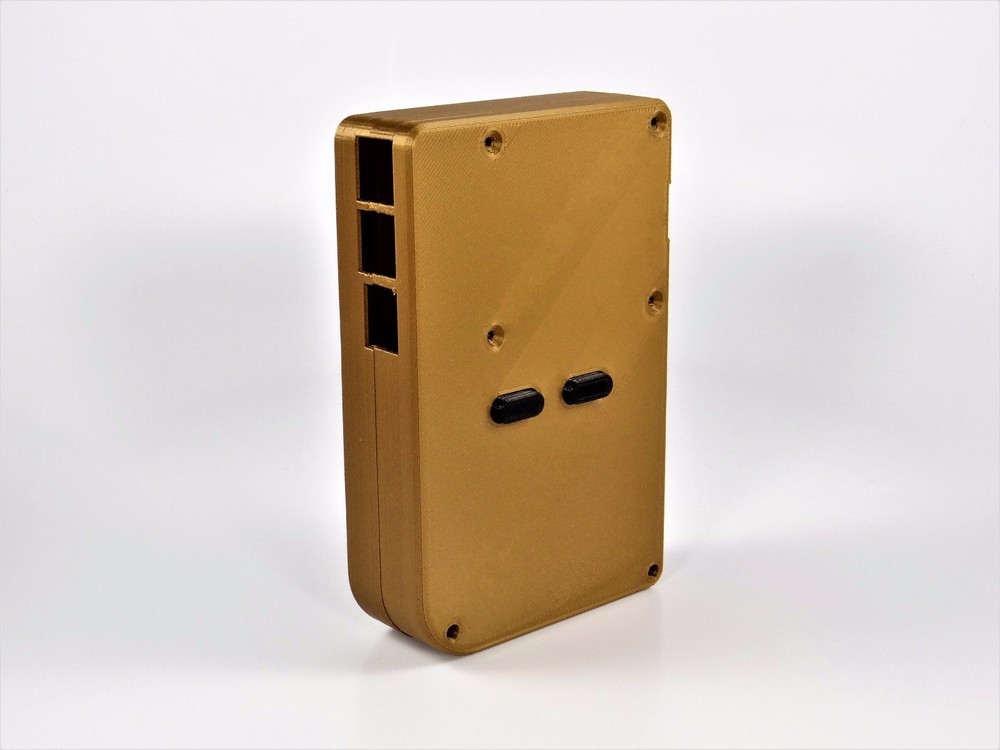 PiGRRL 2 COPPER Game Boy Case with Buttons & Screws for Raspberry Pi 2/3