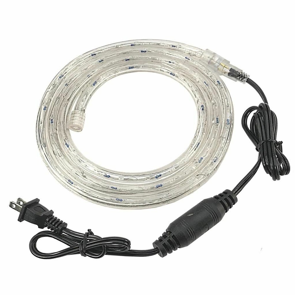 Warm White LED Rope Light - 120 Volt - Custom Cut