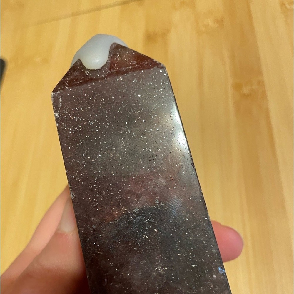 Imperfect Red Strawberry Quartz Tower
