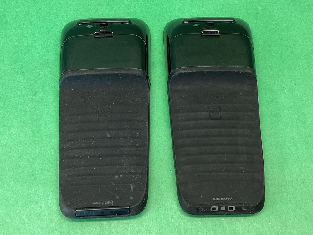 x2 Microsoft Arc Touch Surface Wireless Mouse Black - LOT OF 2 - No USB Dongle