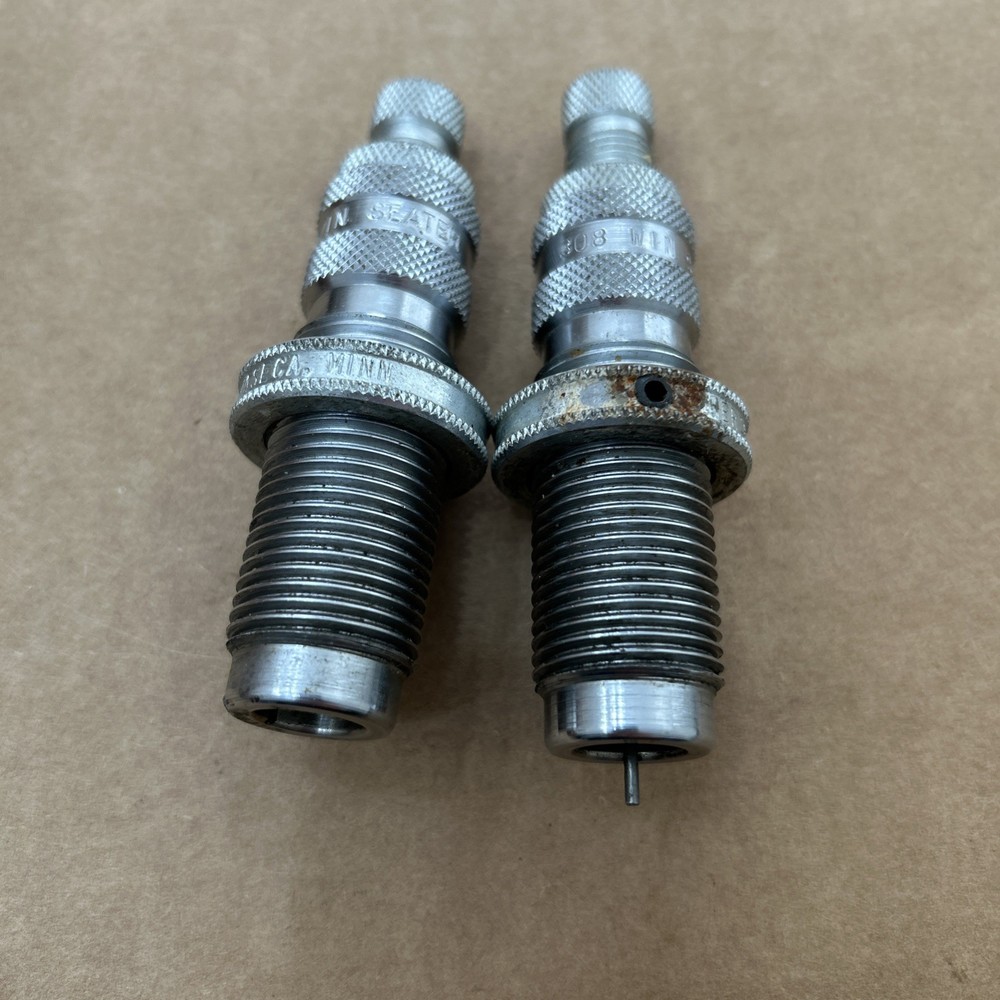 VINTAGE HERTERS .308 WIN RELOADING DIE SET