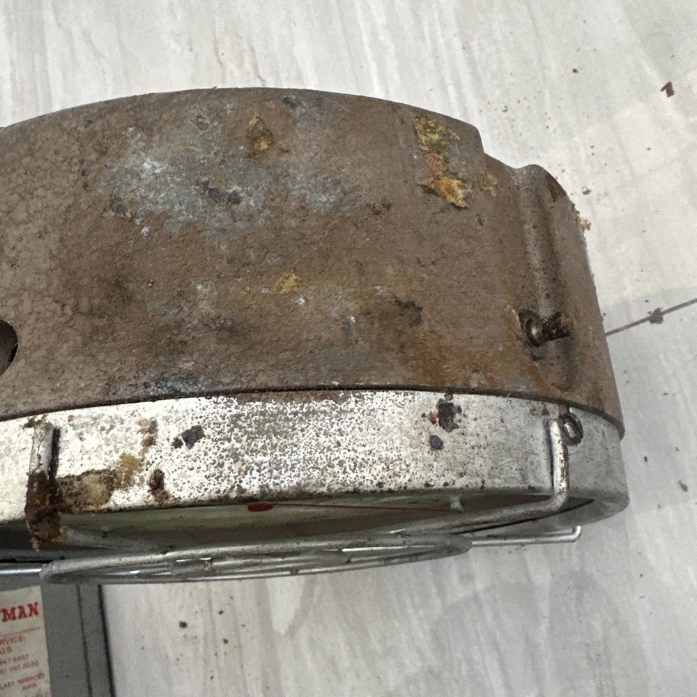 Vintage Chatillon hanging scale WT-10 5000 x 25 lbs. Force & Weighing UNTESTED