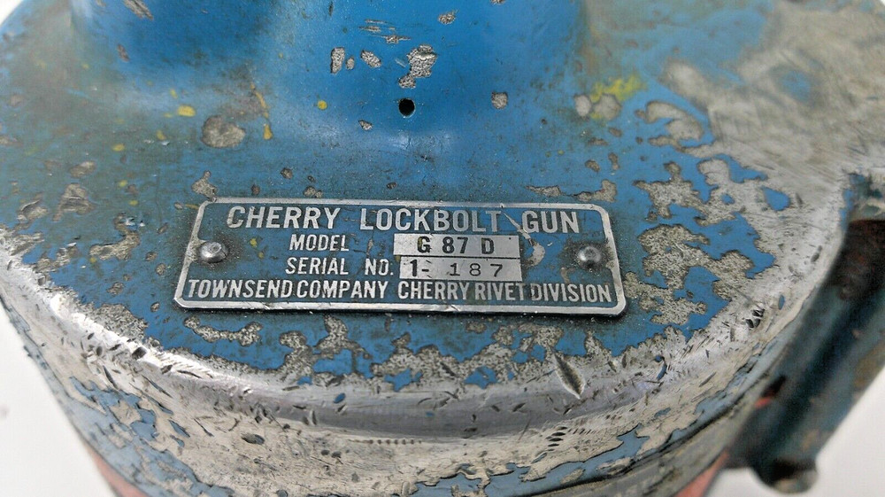 G87D cherry gun lock bolt lockbolt pneumatic air tool working