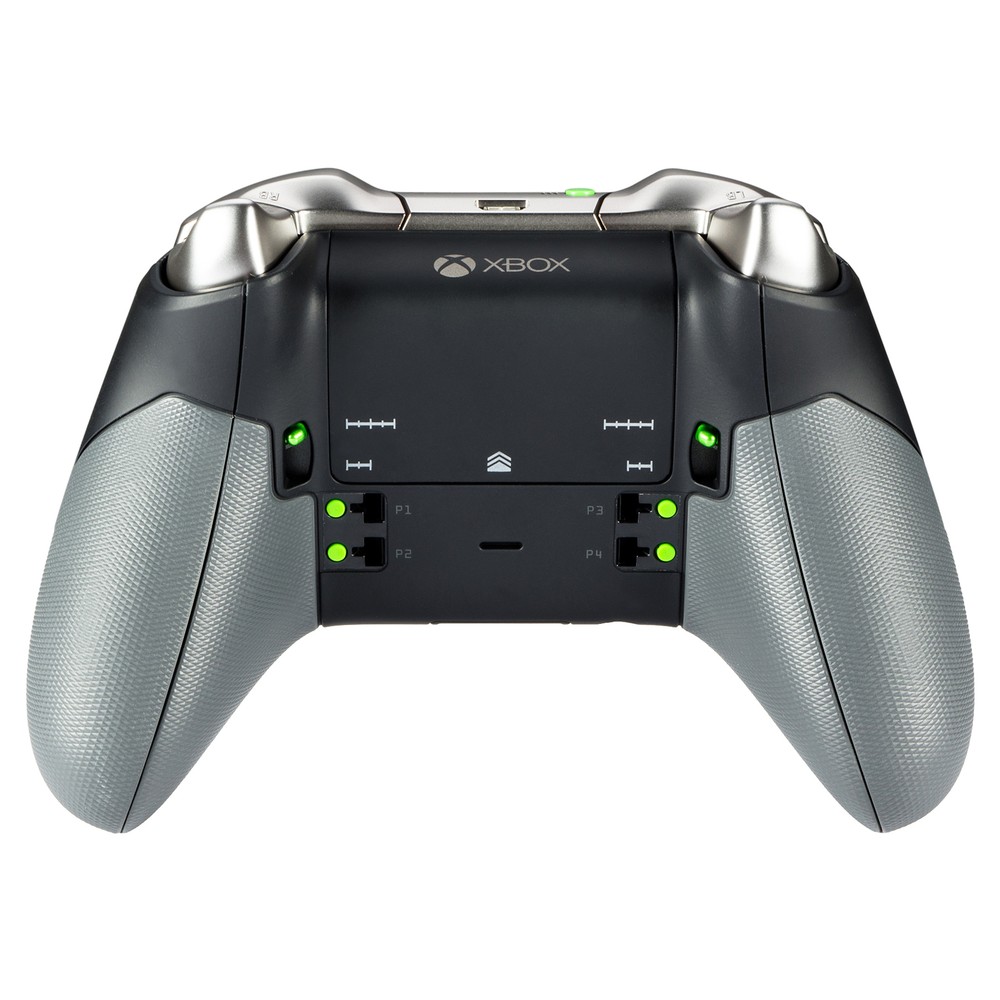 eXtremeRate Rubberized Rear Grip Back Panels for Xbox One Elite Controller 1698