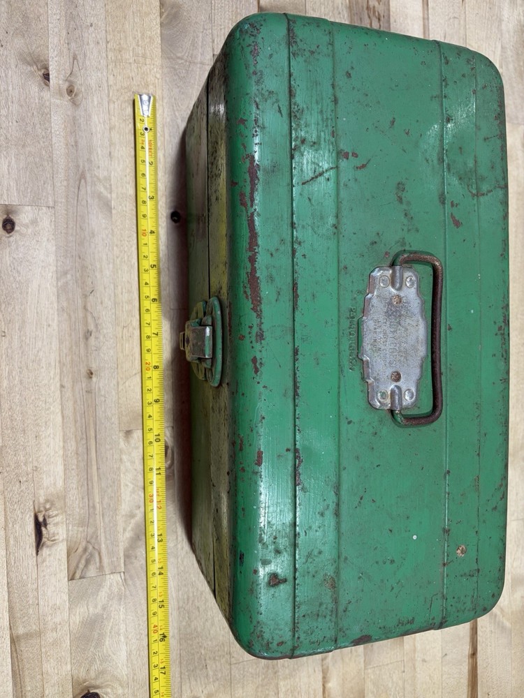 Vintage Union Utility Chest Tools Box.