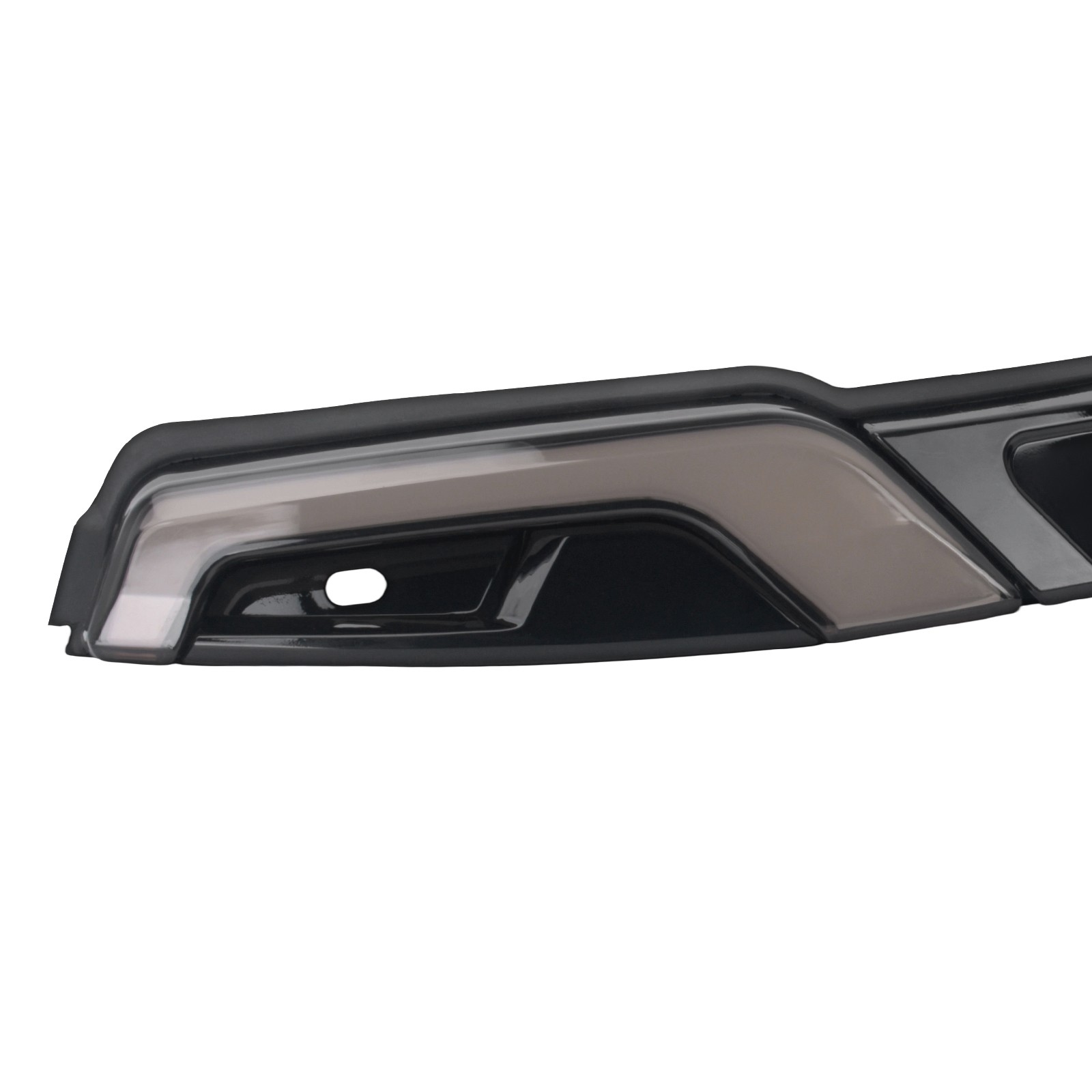 Tracer LED Windshield Trim Light Black For Touring Electra Glide FLHT 2014-2023