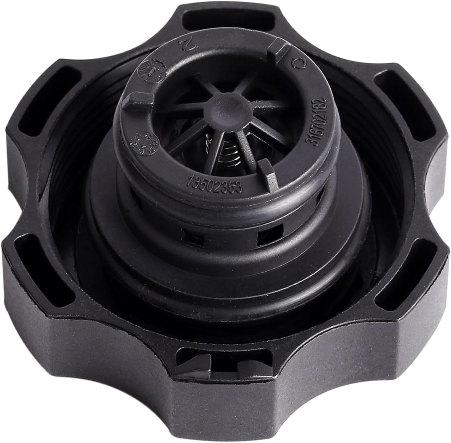 Universal Coolant Reservoir Cap for 2000-2022 Chevy GMC Buick Cadillac -Silverad