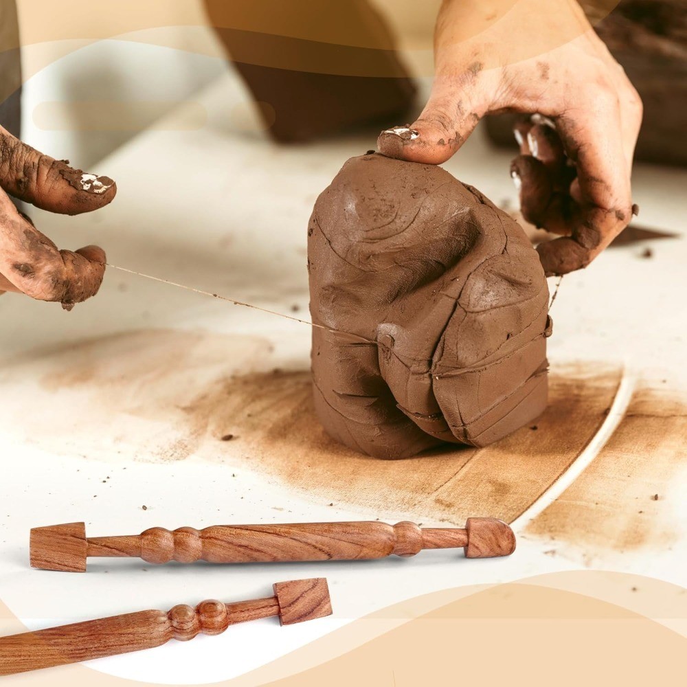 Double Head Clay Sculpting Tool Ceramic Pottery Modeling Styling Carving