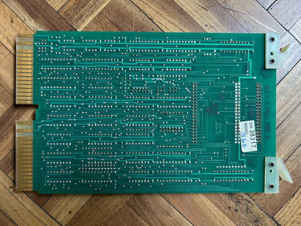 Kevex Card Input Chassis with 7 boards:Digital 5015394-01-D1P2 KDJ11-A Processor