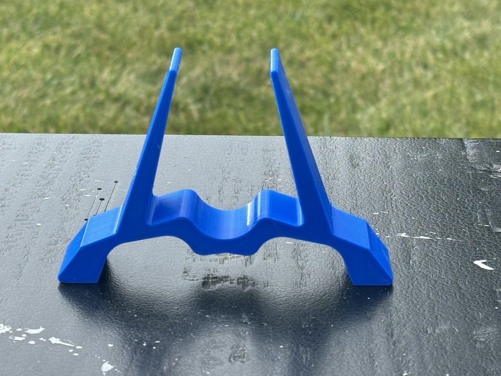 Paintball Gun Stand - Full Loadout (Blue)