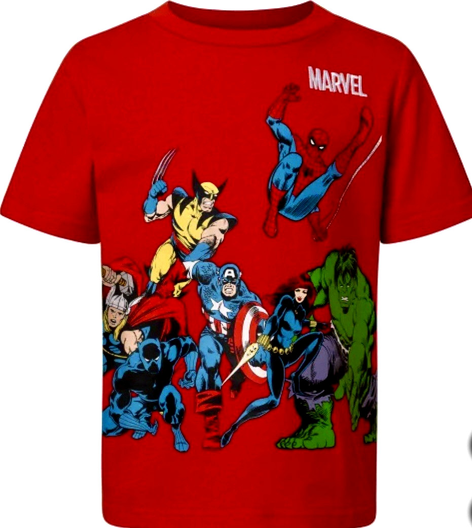 Marvel Avengers X-Men Kids 5-piece Set Size 5