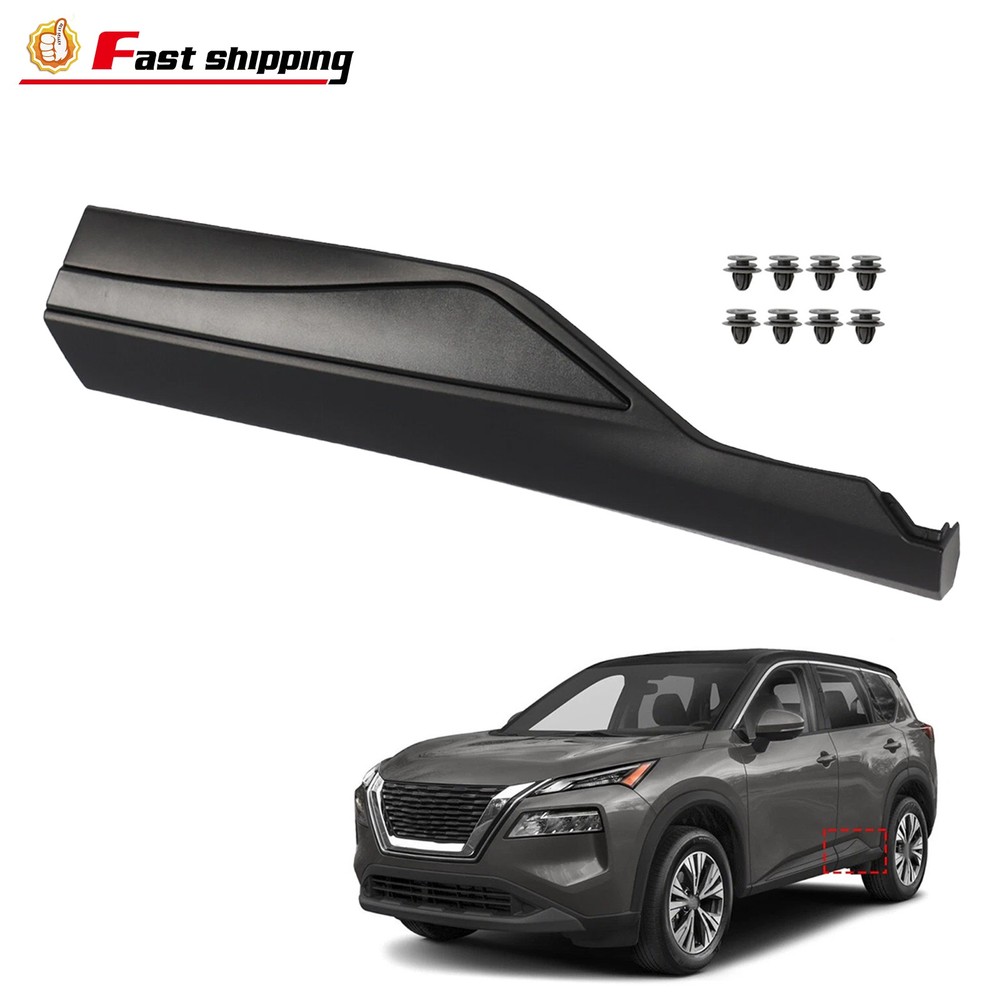 For 2021-2024 Nissan Rogue Door Trim Molding Rear Left Lower Driver LH Side