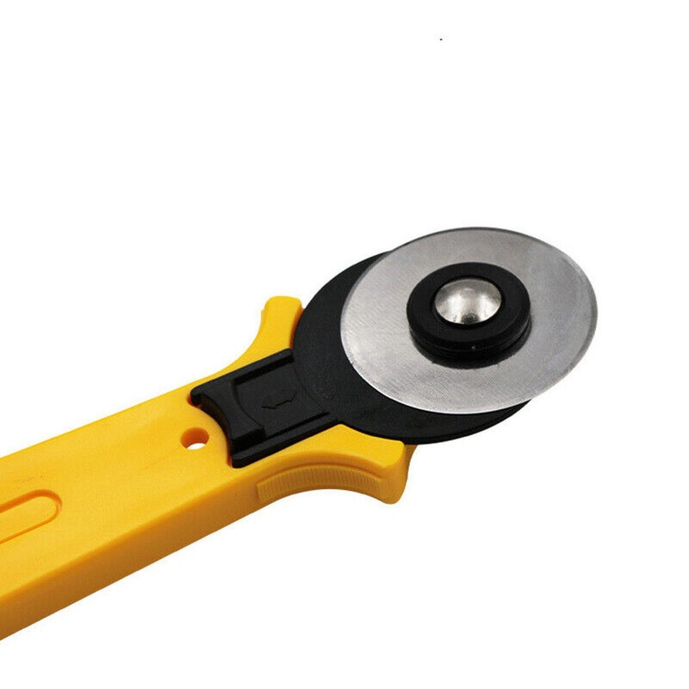 1Pc Portable Diameter 45MM Paper Leather Cloth Solid Wheeled Cutting Tools
