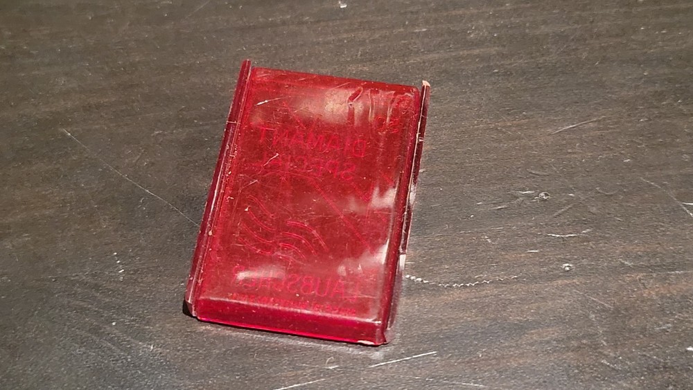Gramophone phonograph needle Plastic Box Laubscher Diamant Long Play - Empty
