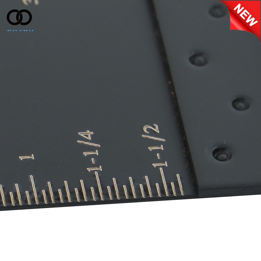 50Pcs Quick Release Multi Tool Titanium Curved Edge Oscillating Tool Blades