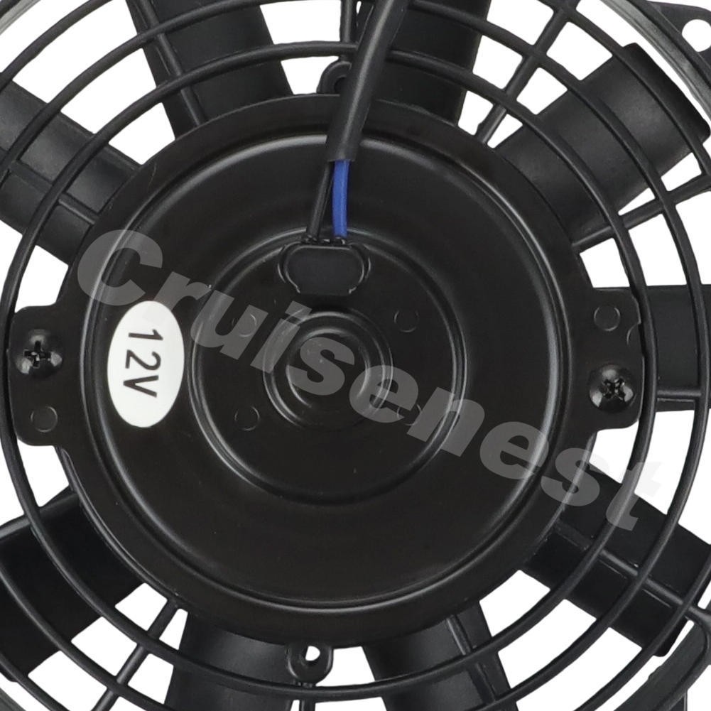 For Tru-Cool 40K Derale 9500 Huron Speed Silver Series 8'' Dual Fan & Shroud Kit