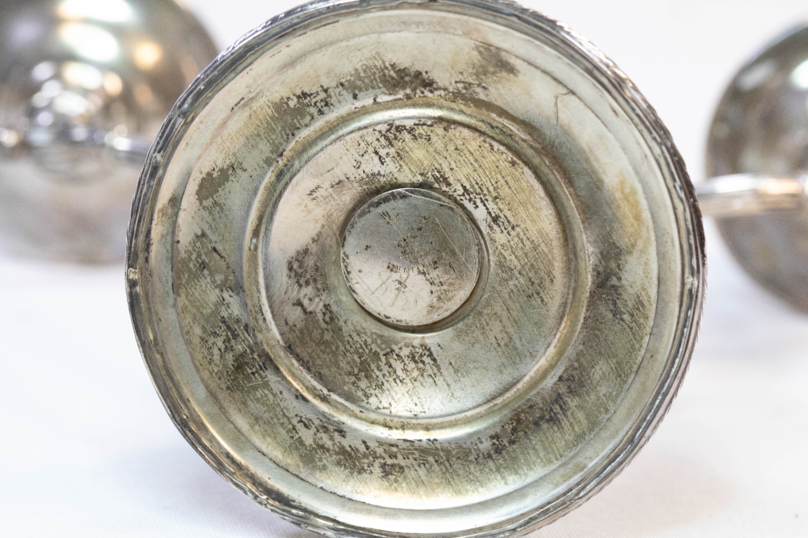 Vintage Pair of STERLING SILVER Double Arm Candelabra by Webster Company (INJ))