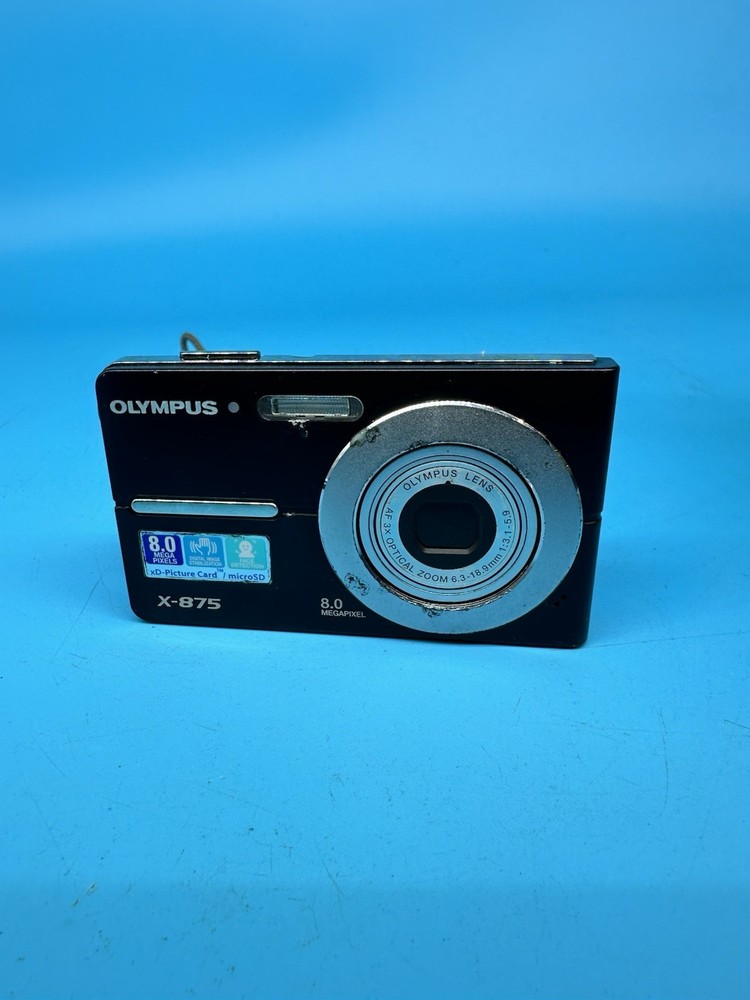 Olympus Digital Camera X-875 8.0MP Black Tested