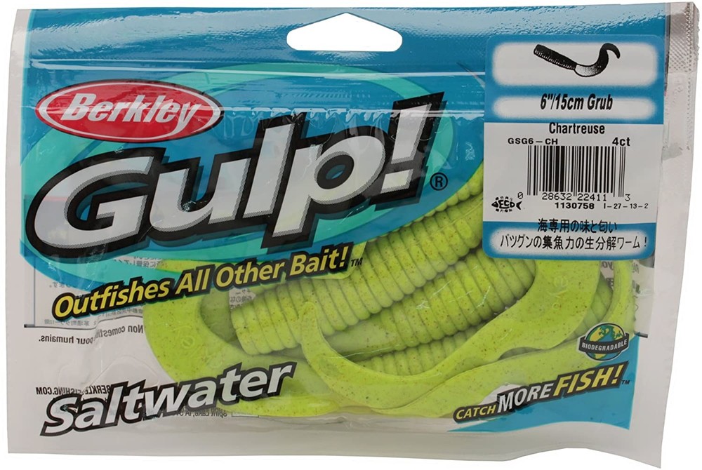 Berkley Gulp! Saltwater Grub (4" - 6")
