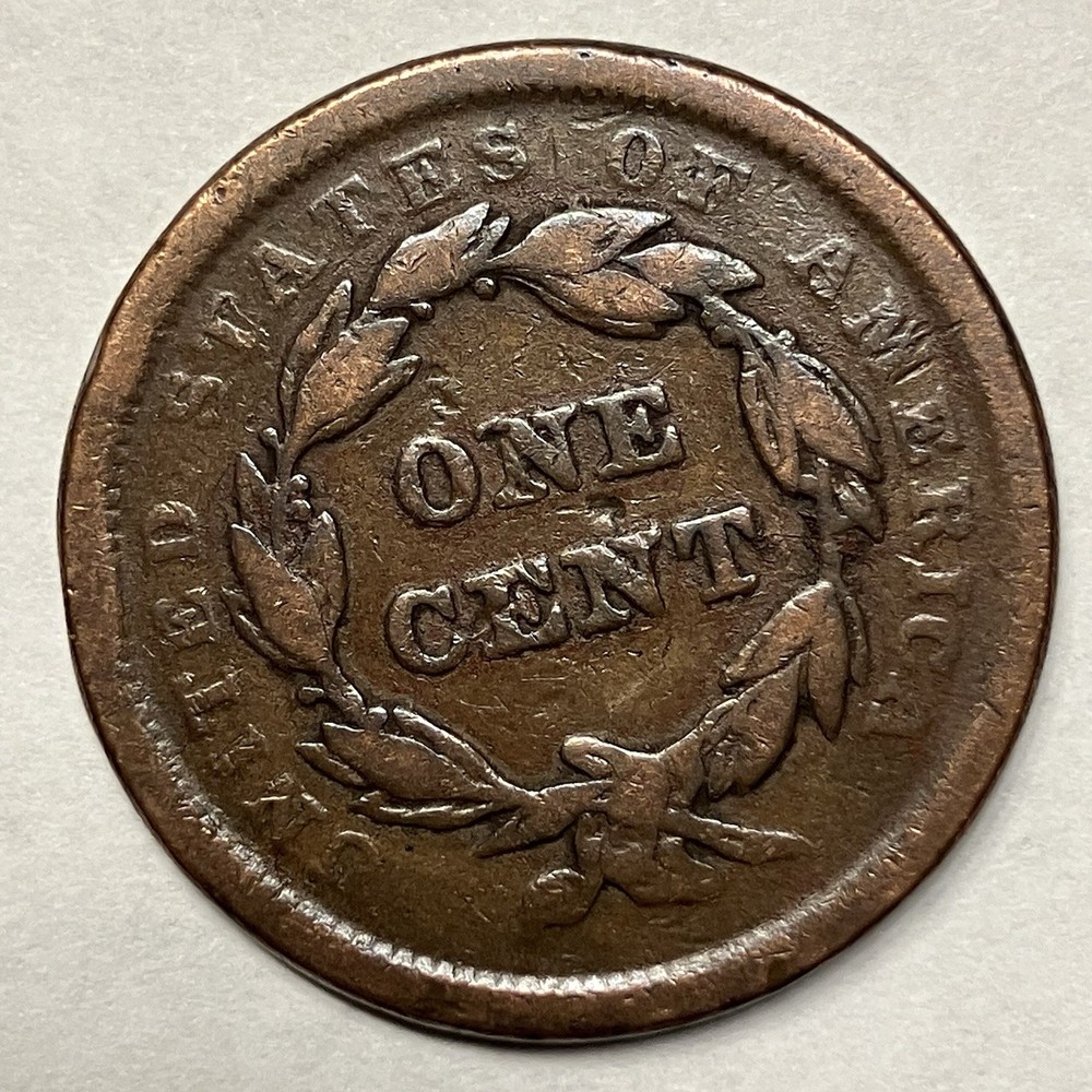 1840 Large Cent. Large Date. Nice Type Coin. Nice Copper